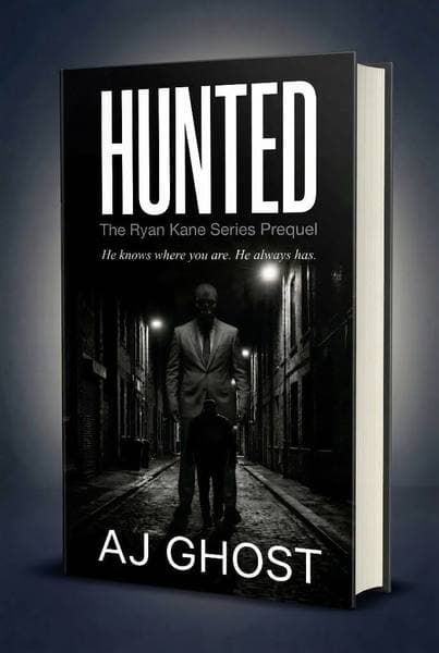 HUNTED Book Cover by AJ Ghost